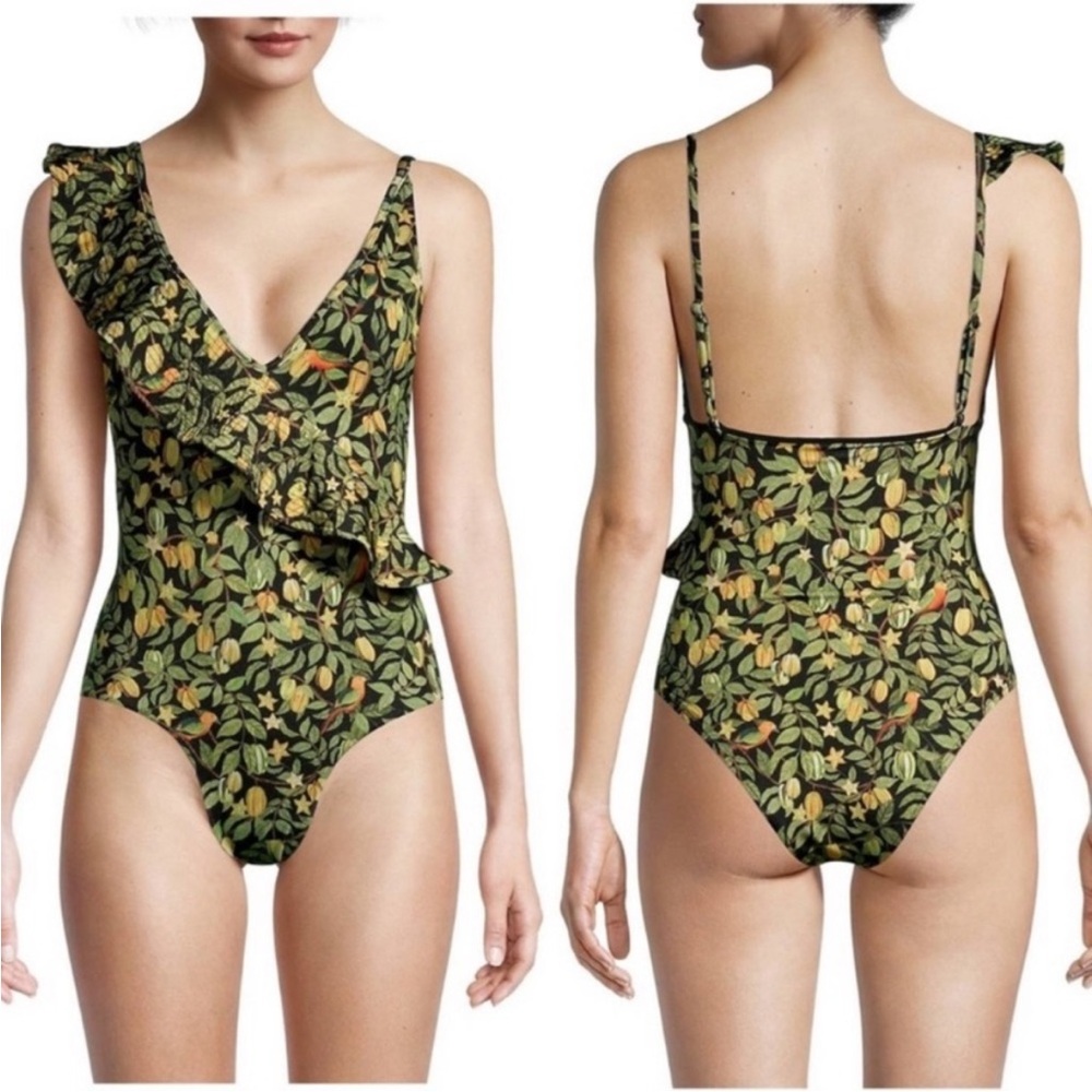 NWT Farm Rio Star fruit swimsuit one piece